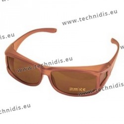 Surlunettes de protection solaire - Ambre