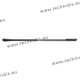 Branches en maillechort - Gun - Embouts noirs - Tenon 1,4 mm