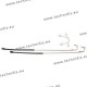 Rimless assembly, stainless steel - 1 long point