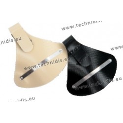 Nose protection in artificial leather - natural