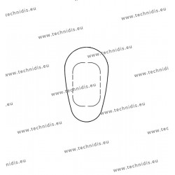 Push-on biomedical nose pads 12 mm – 20 pairs