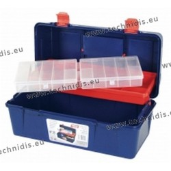 Tool case with sliding tier