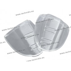 Soft side shields - transparent