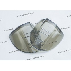 Soft side shields - smoke colour