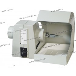 Polishing machine - single right shaft - with splash guard