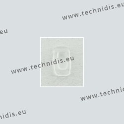 Silicone monobloc nose pads - System 3