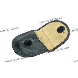 Étui pour monocle avec support - noir